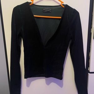 Urban Outfitters Velvet Long Sleeve